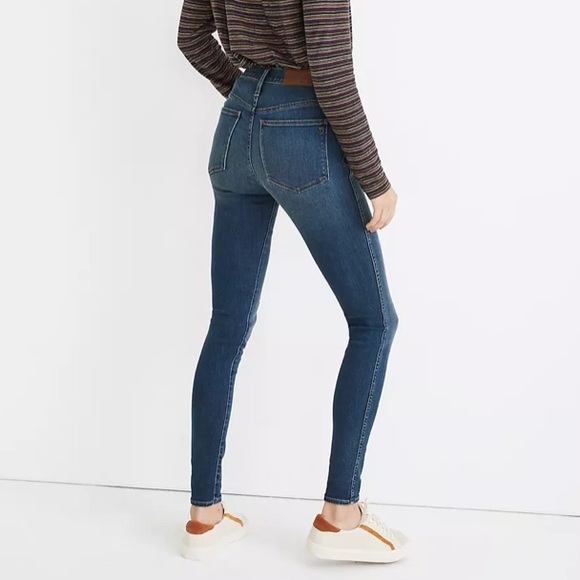 MADEWELL High Rise Roadtripper Jeans Playford Wash - Picture 2 of 9